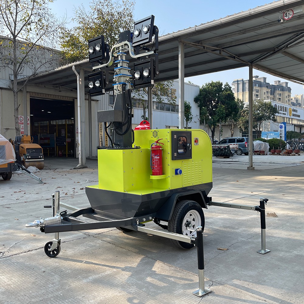 移動照明車在鐵路照明方面的應用